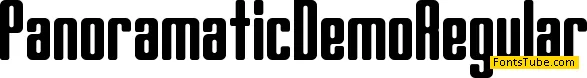 Panoramatic Demo Font Family