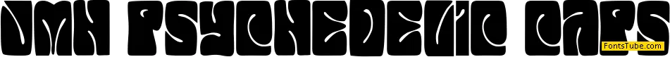 JMH Psychedelic CAPS Font