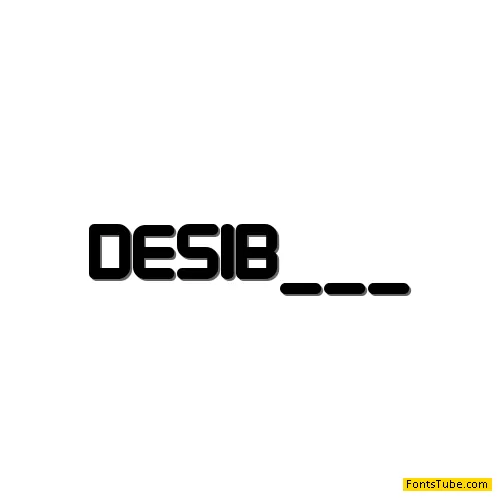 Designer Block Font