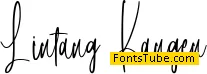 Lintang Kangen Font