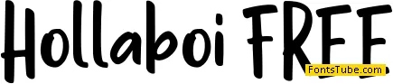 Hollaboi FREE Font