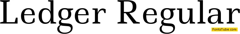Ledger Font
