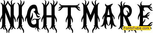 Nightmare Font