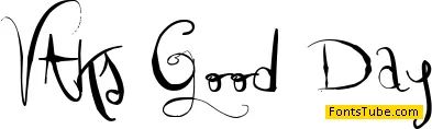 Vtks Good Day Font