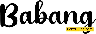 Babang Font
