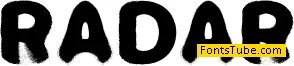 RADAR Font