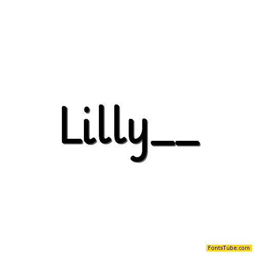 Lilly Font