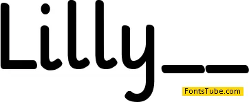 Lilly Font