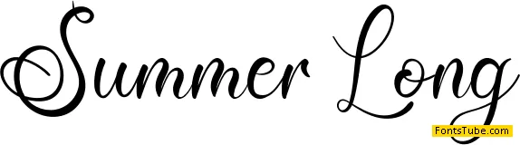 Summer Long Font