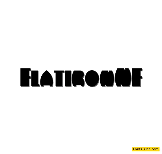 Flatiron NF Font