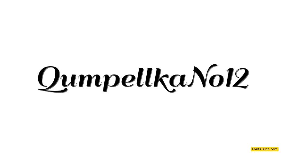 QumpellkaNo12 Font