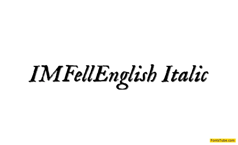 IM Fell English