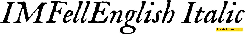 IM Fell English