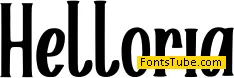 Helloria Font