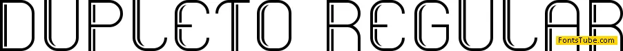 Dupleto Font