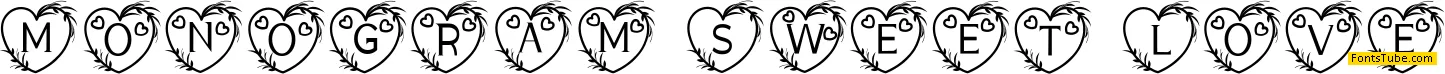 Monogram Sweet Love
