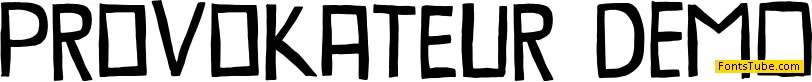 Provokateur DEMO Font