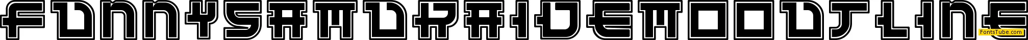 Funny Samurai Demo Font Family