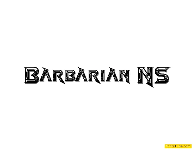 Barbarian NS Font