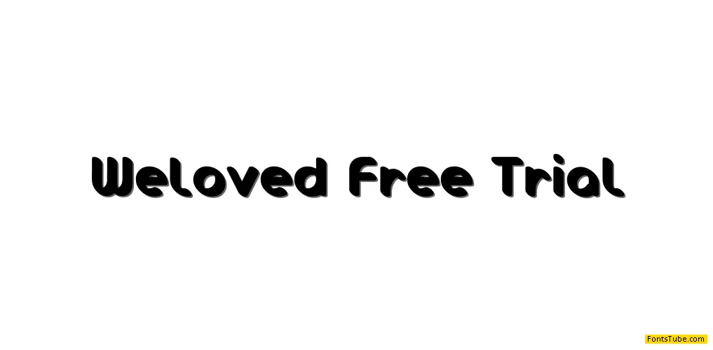 Weloved Free Trial Font