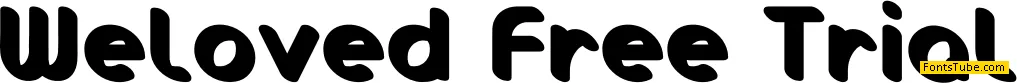 Weloved Free Trial Font