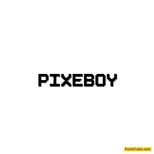 Pixeboy Font