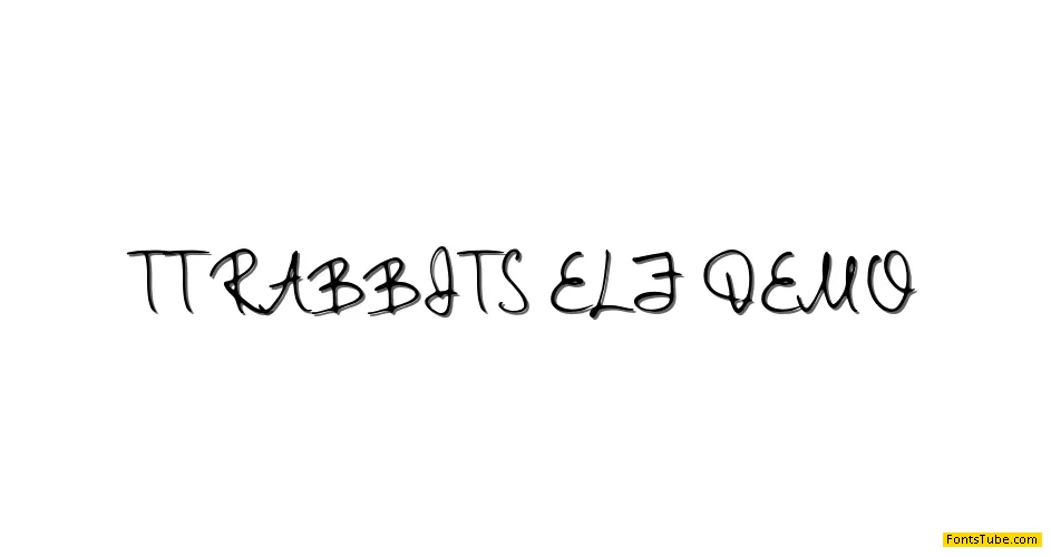 TT Rabbits Elf DEMO Font