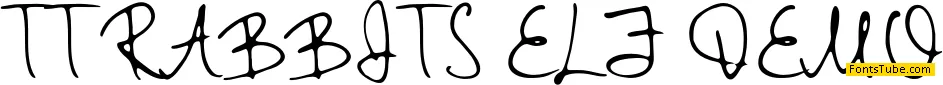 TT Rabbits Elf DEMO Font