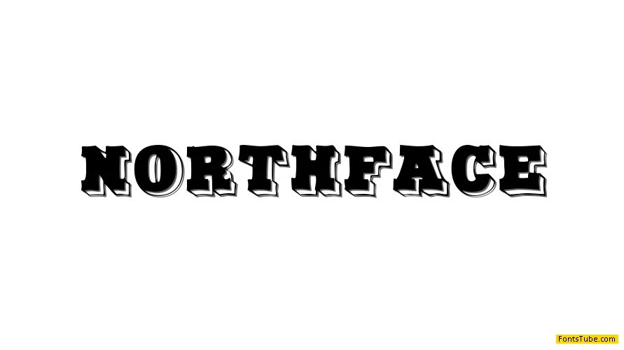 North Face Font