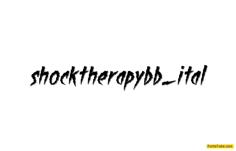 ShockTherapy BB Font Family