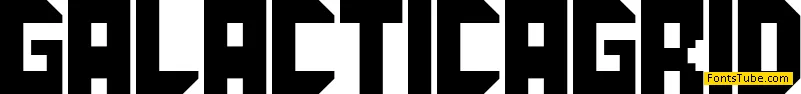 GalacticaGrid Font