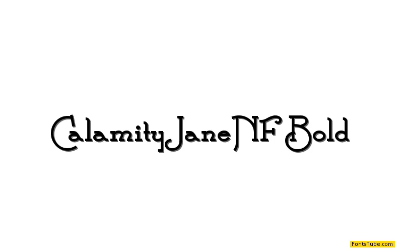 Calamity Jane NF Font Family