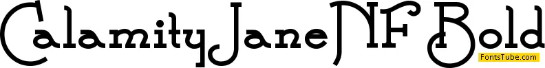 Calamity Jane NF Font Family