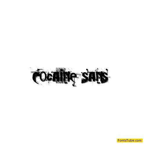 Cocaine Sans Font