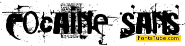 Cocaine Sans Font