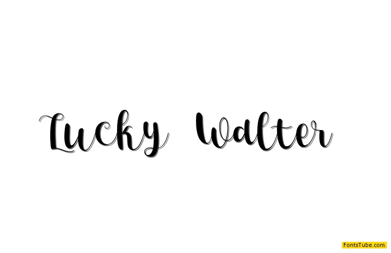 Lucky Walter Font