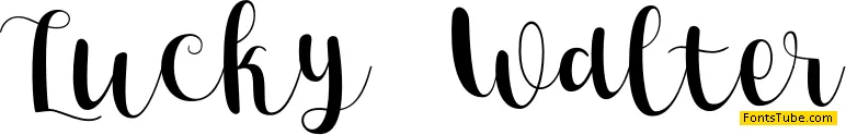 Lucky Walter Font