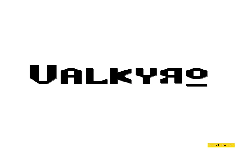 Valkyro Font
