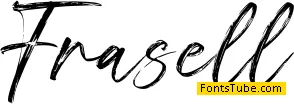 Frasell - Personal Use Font
