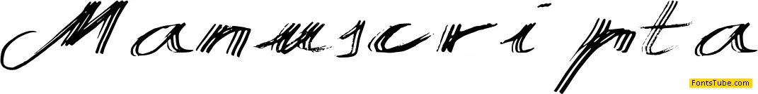 Manuscripta Font