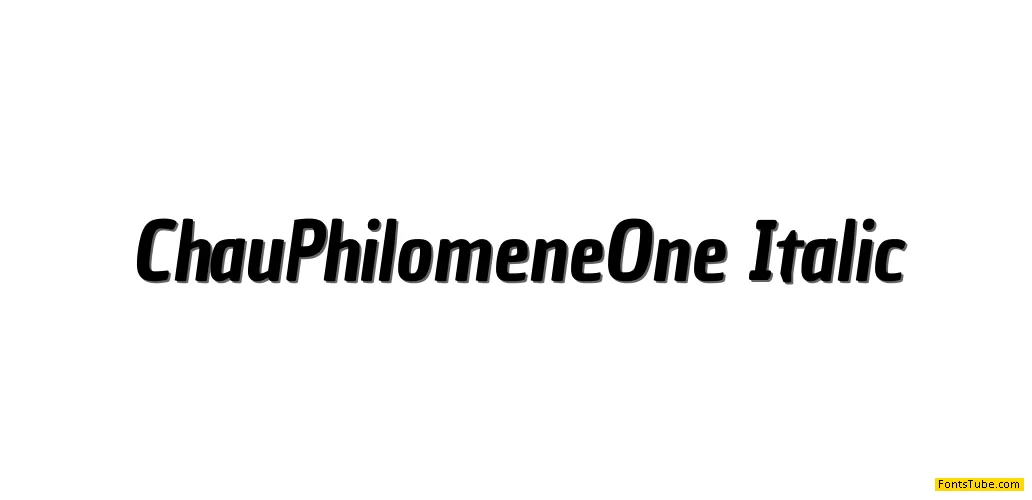 Chau Philomene One Font Family