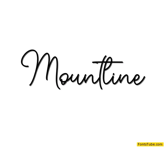 Mountline Font