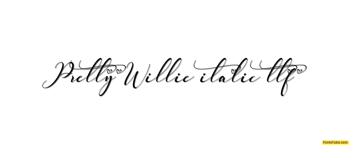 Pretty Willie Font Family