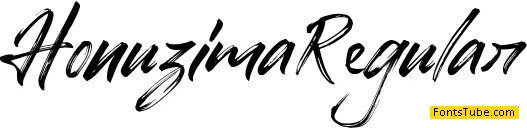 Honuzima Font