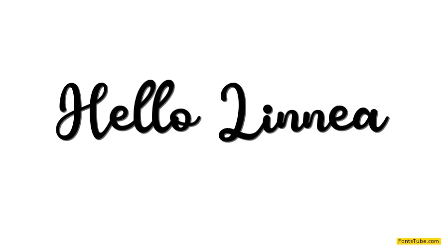 Hello Linnea Font