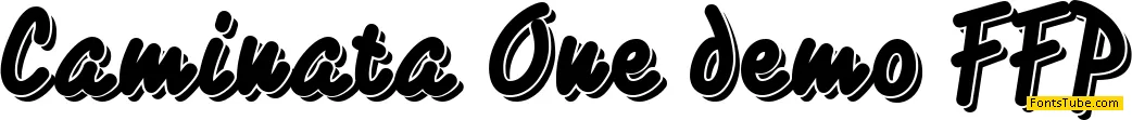 Caminata One Font