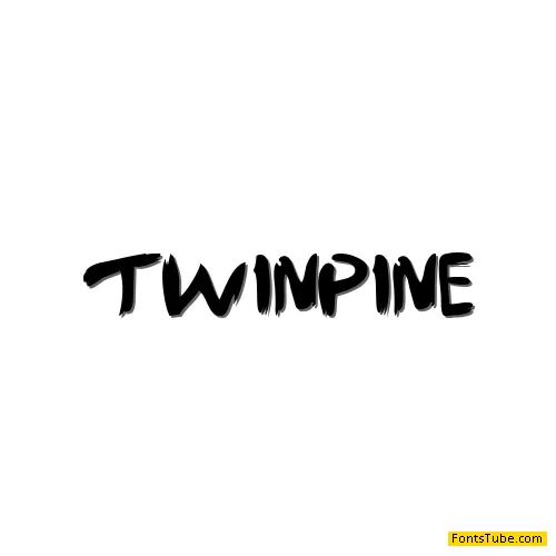 TWINPINES Font