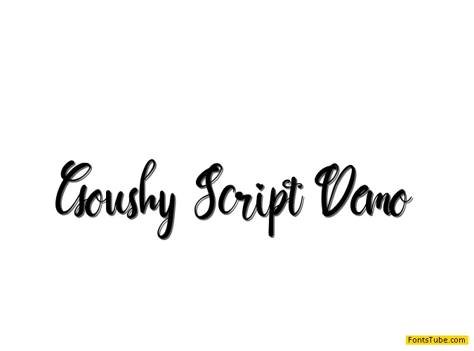 Goushy Script