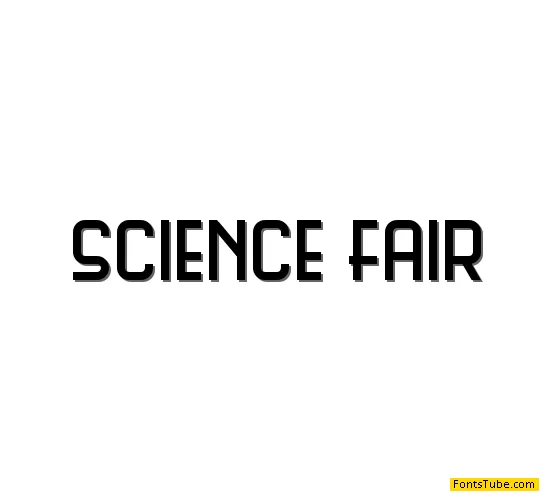 Science Fair Font