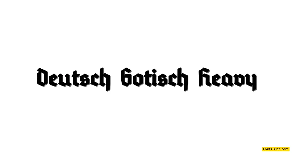 Deutsch-Gotisch Font Family